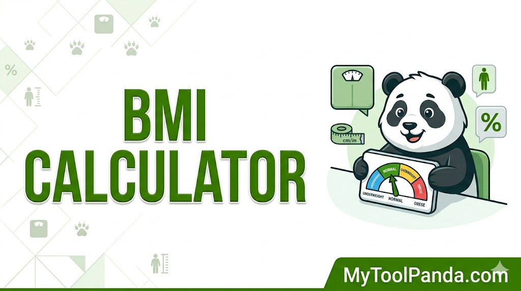 Online BMI Calculator Tool - MyToolPanda