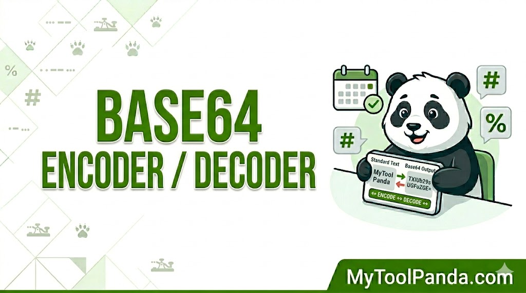 Online Base64 Converter Tool - MyToolPanda