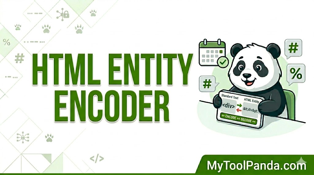 Online HTML Entity Converter - MyToolPanda