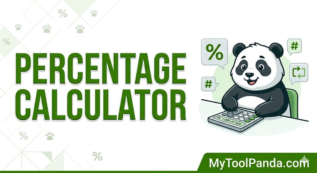 Online Percentage Calculator - MyToolPanda