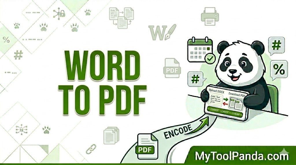 Online Word to PDF File Converter Tool - MyToolPanda