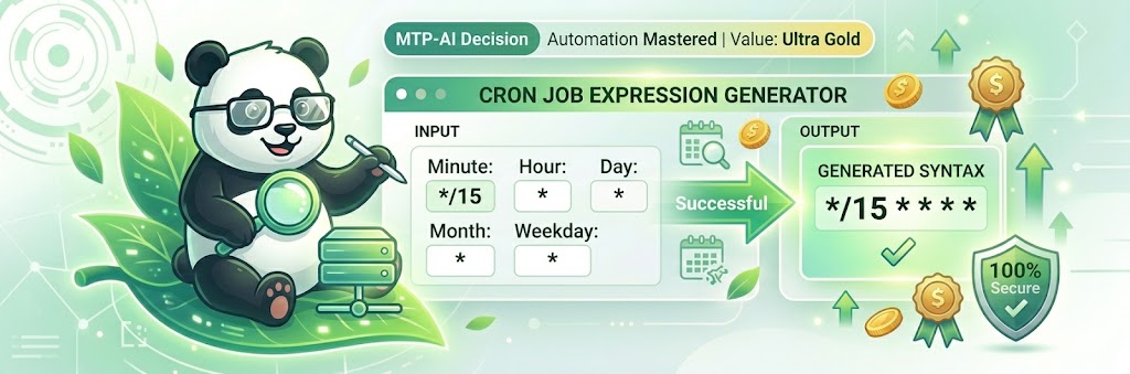 Professional Cron Job Generator - MyToolPanda