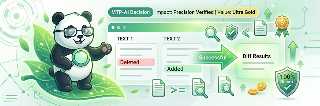 Professional Diff Checker Online - MyToolPanda