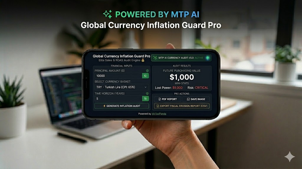 Powerful Global Currency Inflation Calculator Pro Dashboard