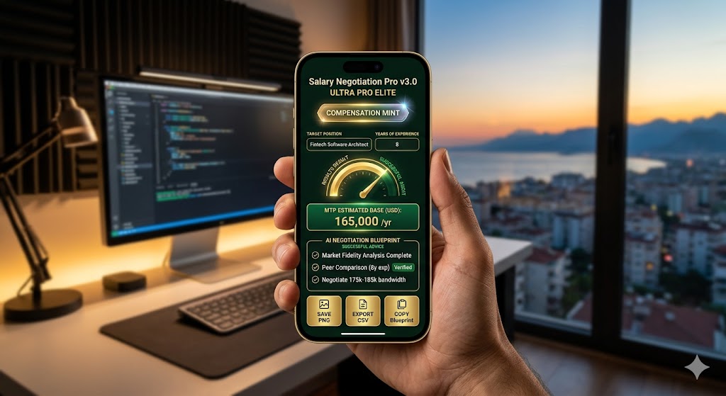Successful salary negotiation pro compensation dashboard simulation
