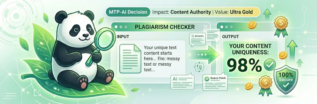 Online Plagiarism Checker interface - MyToolPanda
