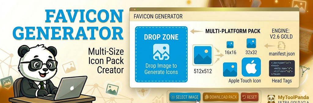 Professional Favicon Generator - MyToolPanda