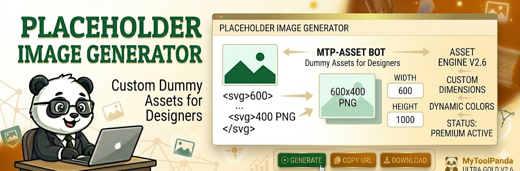 Professional Placeholder Image Generator - MyToolPanda