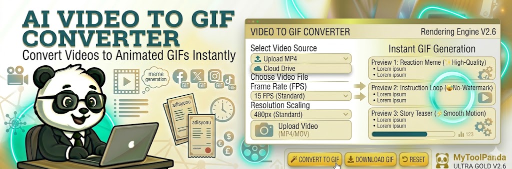 Professional Video to GIF Converter - MyToolPanda
